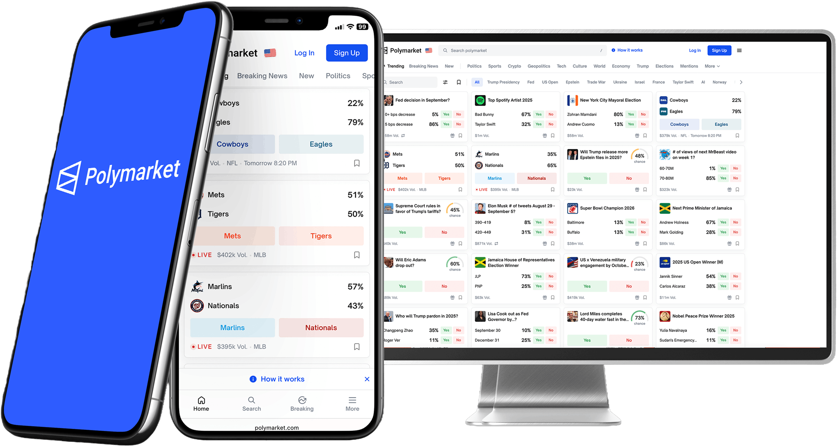 Polymarket — سوق التوقعات